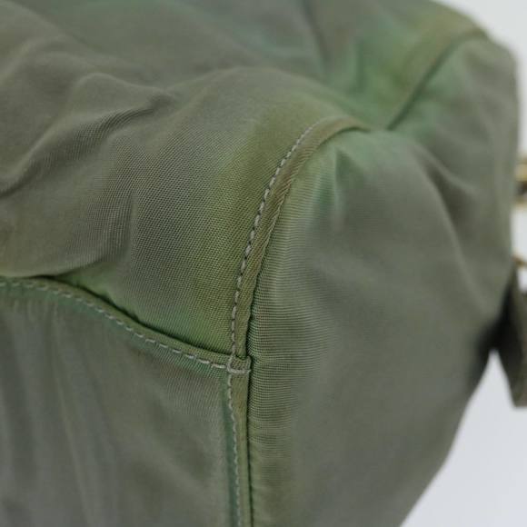 PRADA Chain Shoulder Bag Nylon Khaki Auth 66500 - Picture 15 of 16